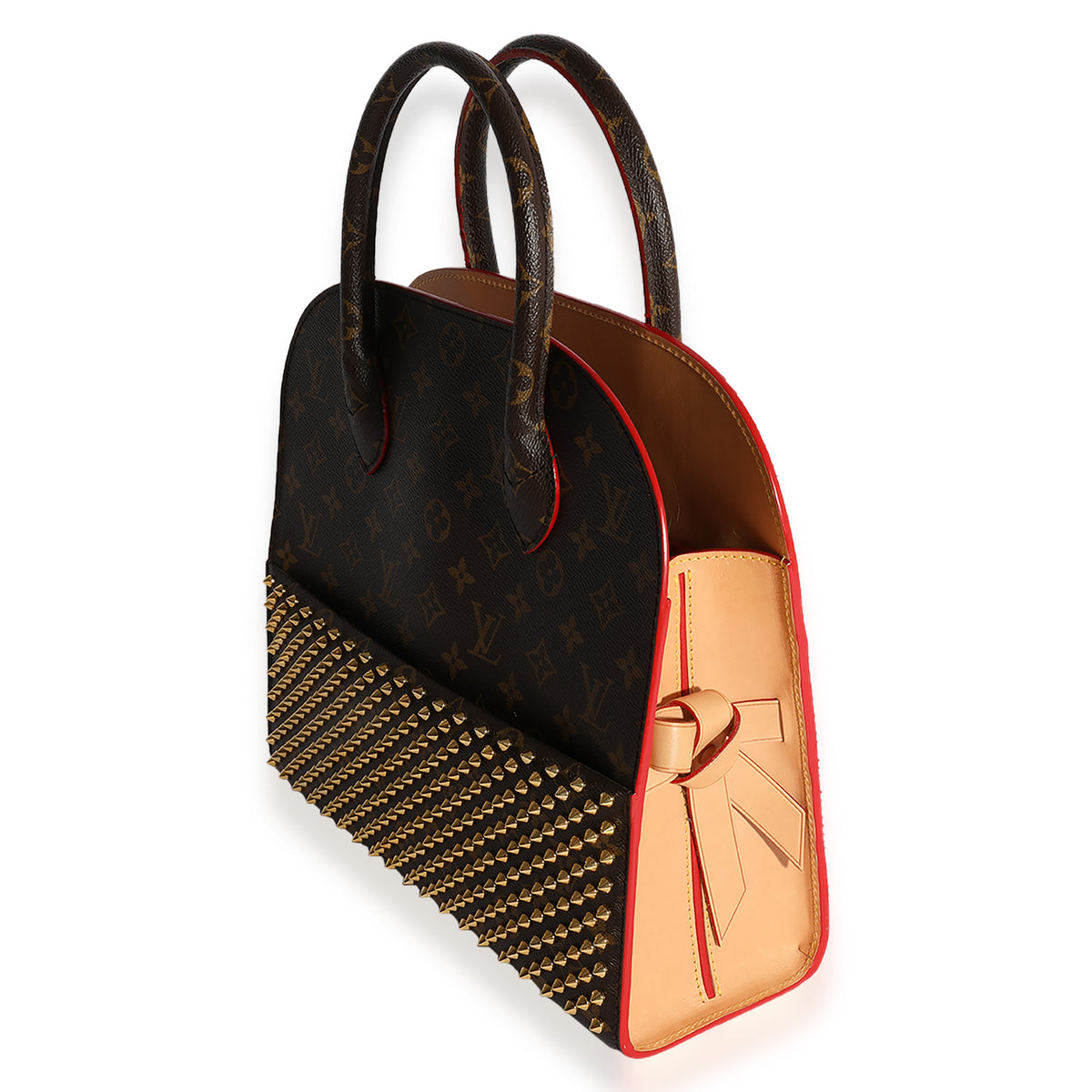 Louis Vuitton x Christian Louboutin Celebrating Monogram Iconoclasts Spike  Tote  myGemma  Item 124574