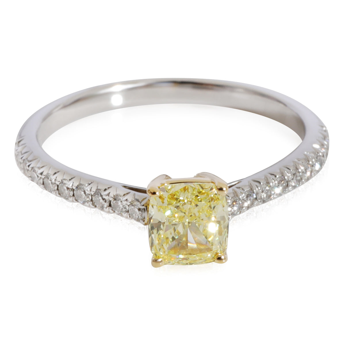 Tiffany & Co. Yellow Diamond 'Soleste' Ring in Plati #517317 – Beladora