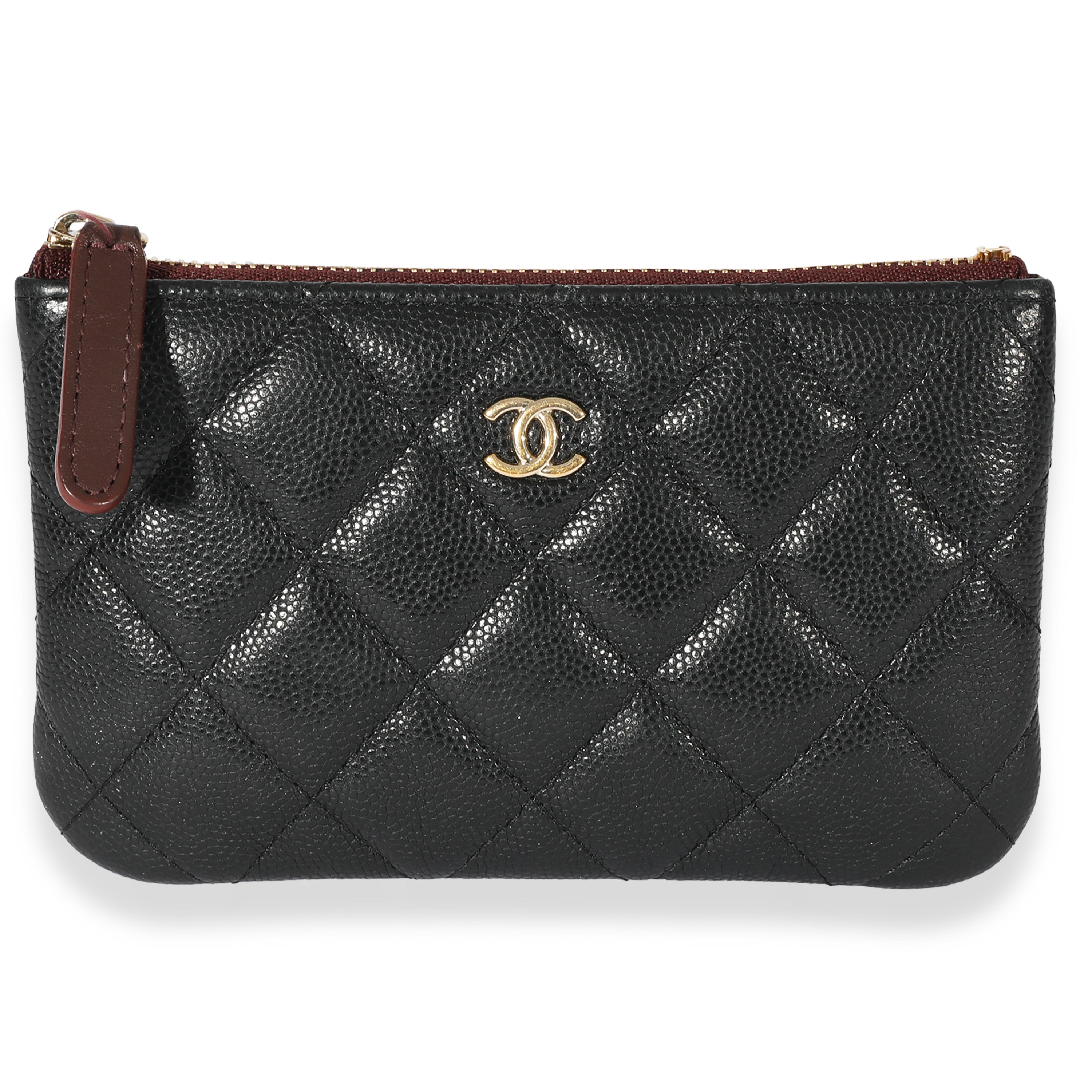 Chanel Black Caviar Mini O Case myGemma JP Item 127686