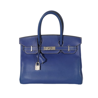 BLUE ZANZIBAR GREEN MALACHITE BIRKIN - Upper-Luxury