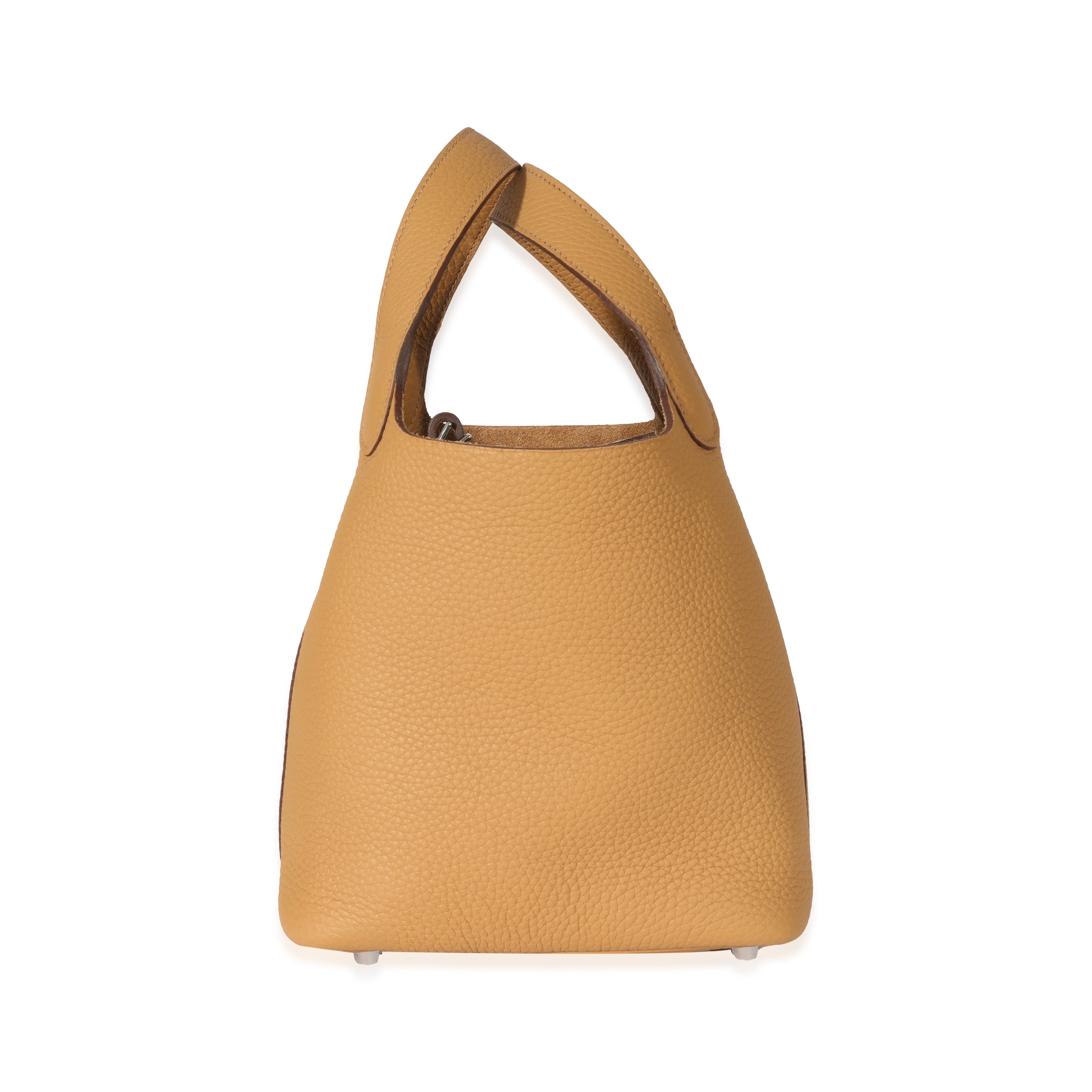 Hermès Authenticated Picotin Leather Handbag