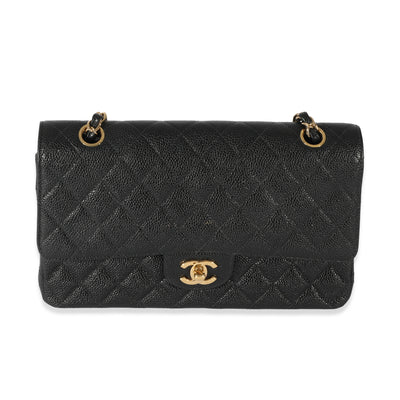 CHANEL 21A Mini Flap Coin Leather Purse Crossbody Bag Black