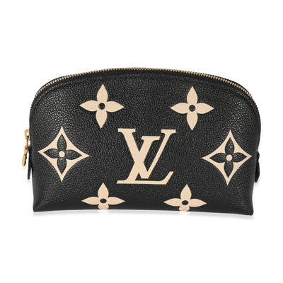 Louis Vuitton Wild At Heart Black Monogram Canvas Toiletry Pouch 26 XL Bag