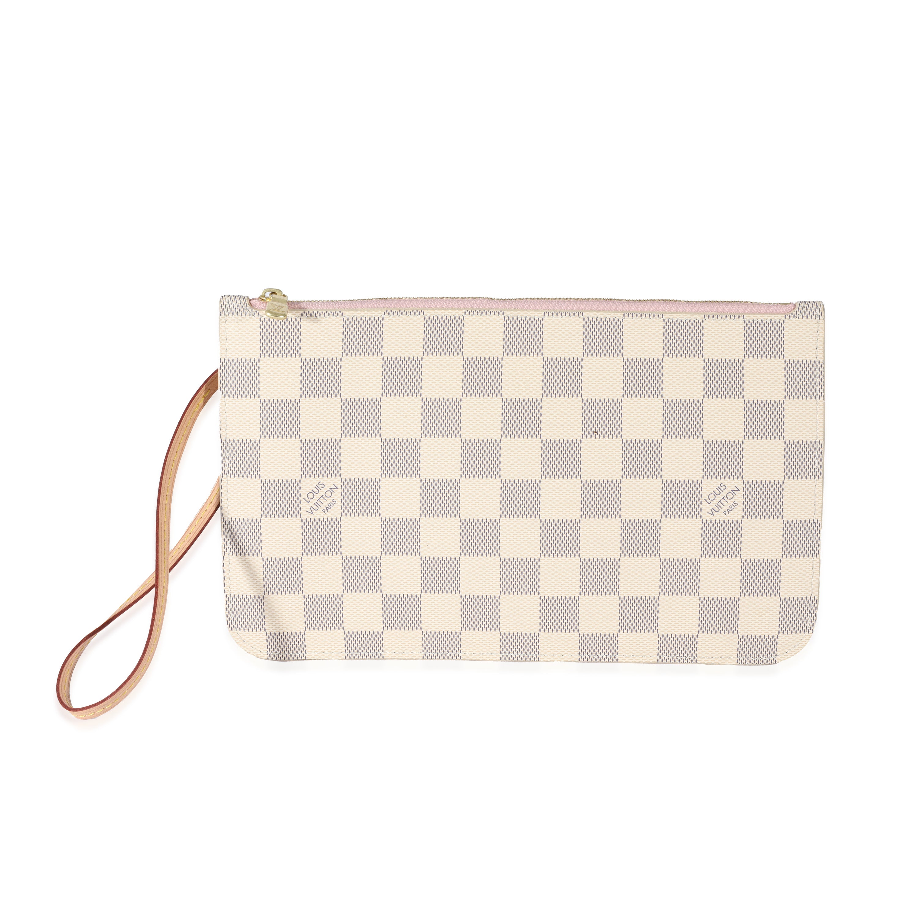 Louis Vuitton Damier Ebene Neverfull Pochette PM Wristlet Pouch 41lk66 For  Sale at 1stDibs  louis vuitton neverfull pochette price, louis vuitton  wristlet, louis vuitton pochette cles xl