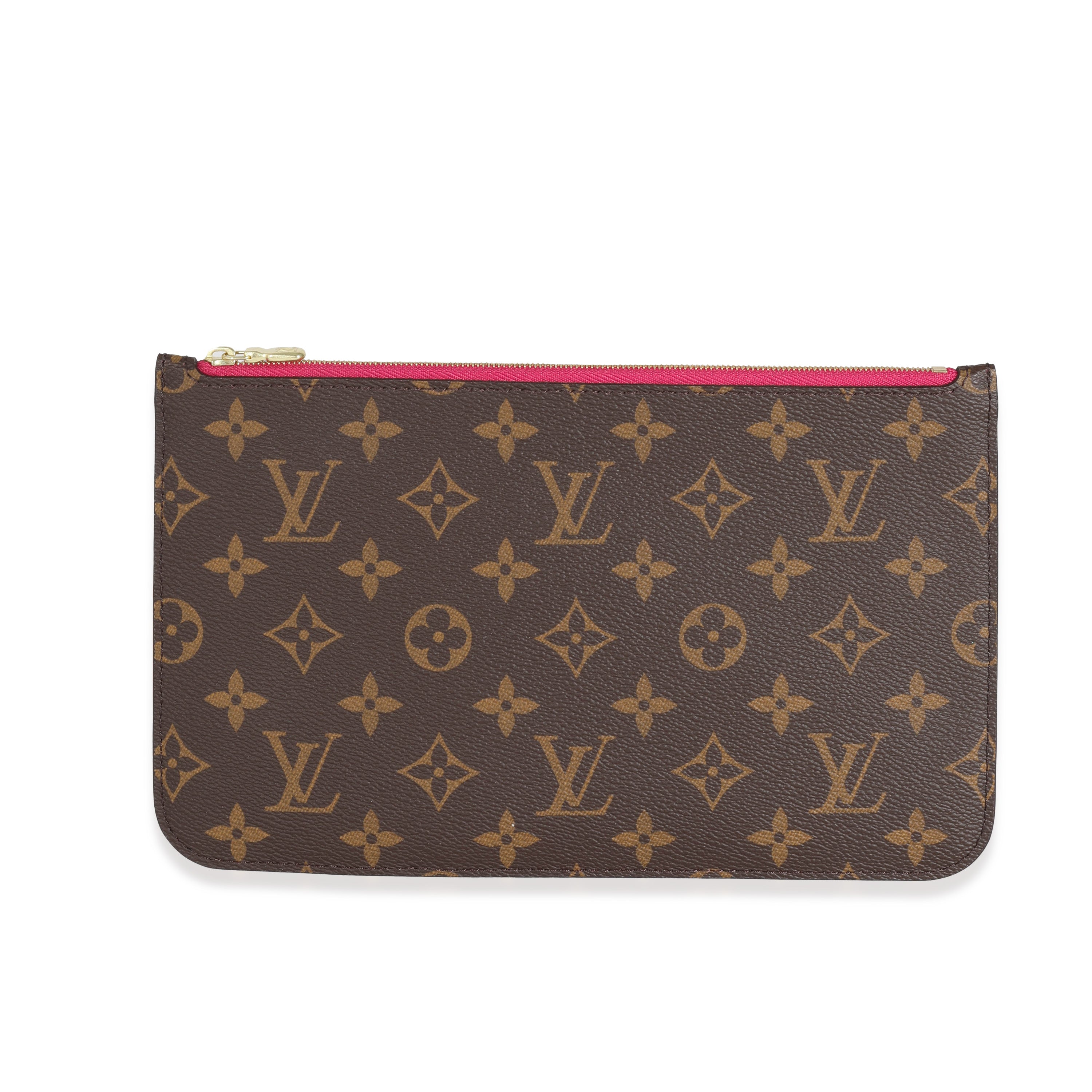 Louis Vuitton Monogram Teddy Neverfull Pochette Wristlet Pouch 29lk510s For  Sale at 1stDibs