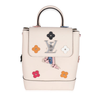 Louis Vuitton Mechanical Flowers Lockme Mini Backpack - Neutrals