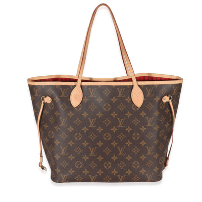 Louis Vuitton Neverfull MM Wild at Heart Cream in Leather with Gold-tone -  GB