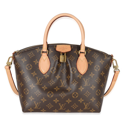 LOUIS VUITTON Boite Chapeau Souple MM Monogram Canvas Shoulder Bag Bro