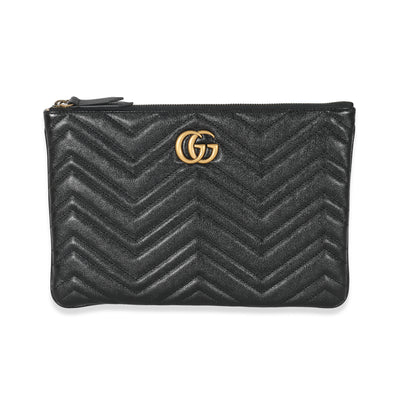 GUCCI marmont Matelasse Large Black Velvet Chain Bag Purse Wallet $2500  SOLD OUT