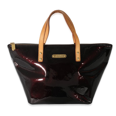 Louis Vuitton Bellevue PM Bag Patent Leather - burgundy red