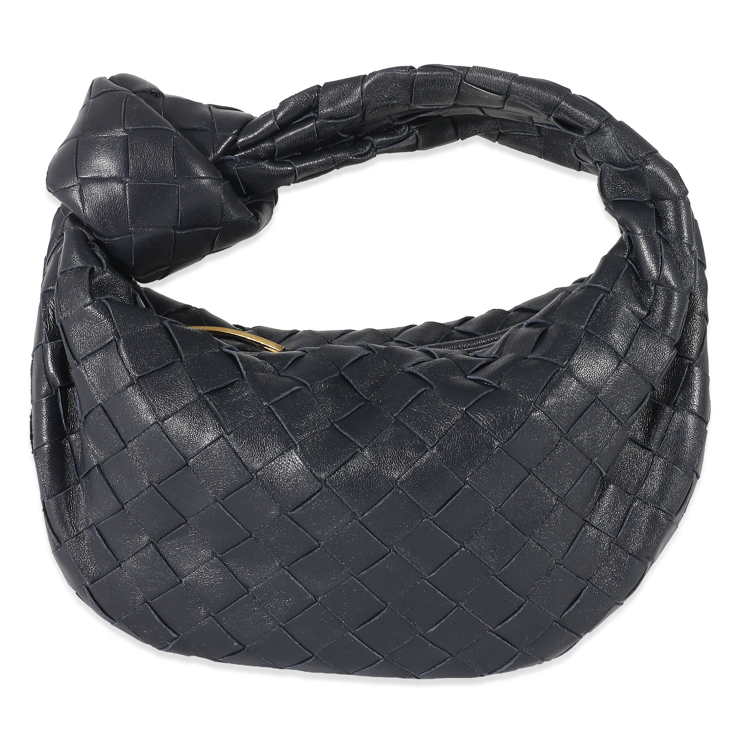 Bottega Veneta Jodie Mini Intrecciato Black in Lambskin/Calfskin