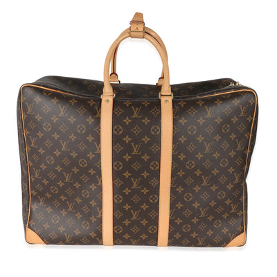 Louis Vuitton Navy Leather and Denim Monogram Drip Keepall 60 For