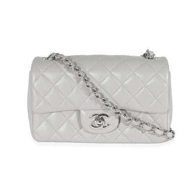 Chanel Beige Cream Jersey Quilted Small Double Flap Gold Chain
