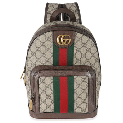 Gucci Multicolor Stripe Canvas and Leather Mini Sylvie Ophidia Crossbody  Bag Gucci