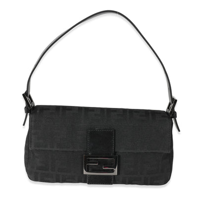 Fendi Black Leather Studded Bow Mon Tresor Bucket Bag, myGemma, SG