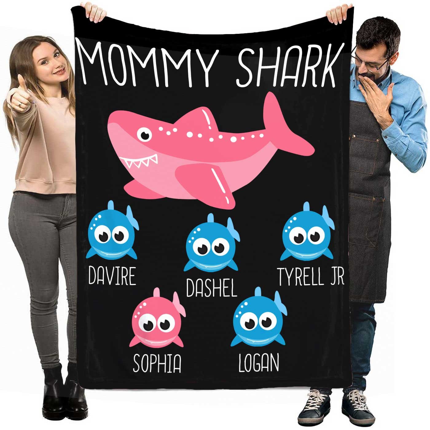 Dear Mom - From Son - Personalized Giant Love Letter Blanket - SS361