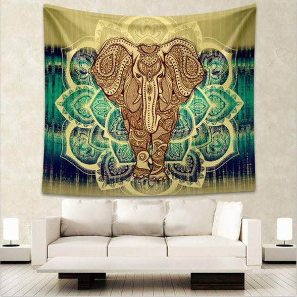 Bohemian Elephant Wall Decor