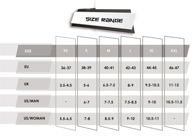 Furoshiki Boot Size Guide