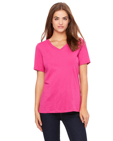 Relaxed Jersey S/S V-Neck Tee