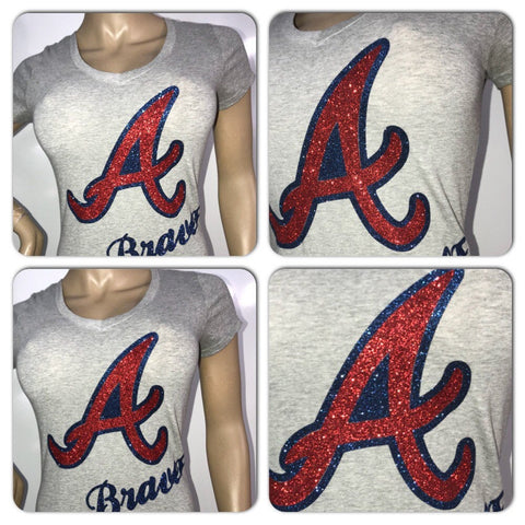 Rangers Glam Off the shoulder tee