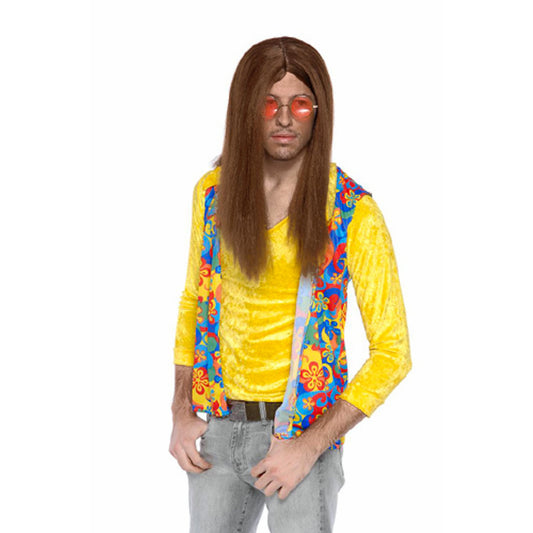 60's & 70's Hippie Groovie Men's Fancy Dress Costume Flower Power – Ninx  Costumes