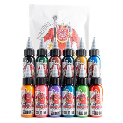 Solid Tattoo Ink Black Label Greywash 4 Set, Joker Tattoo Supply