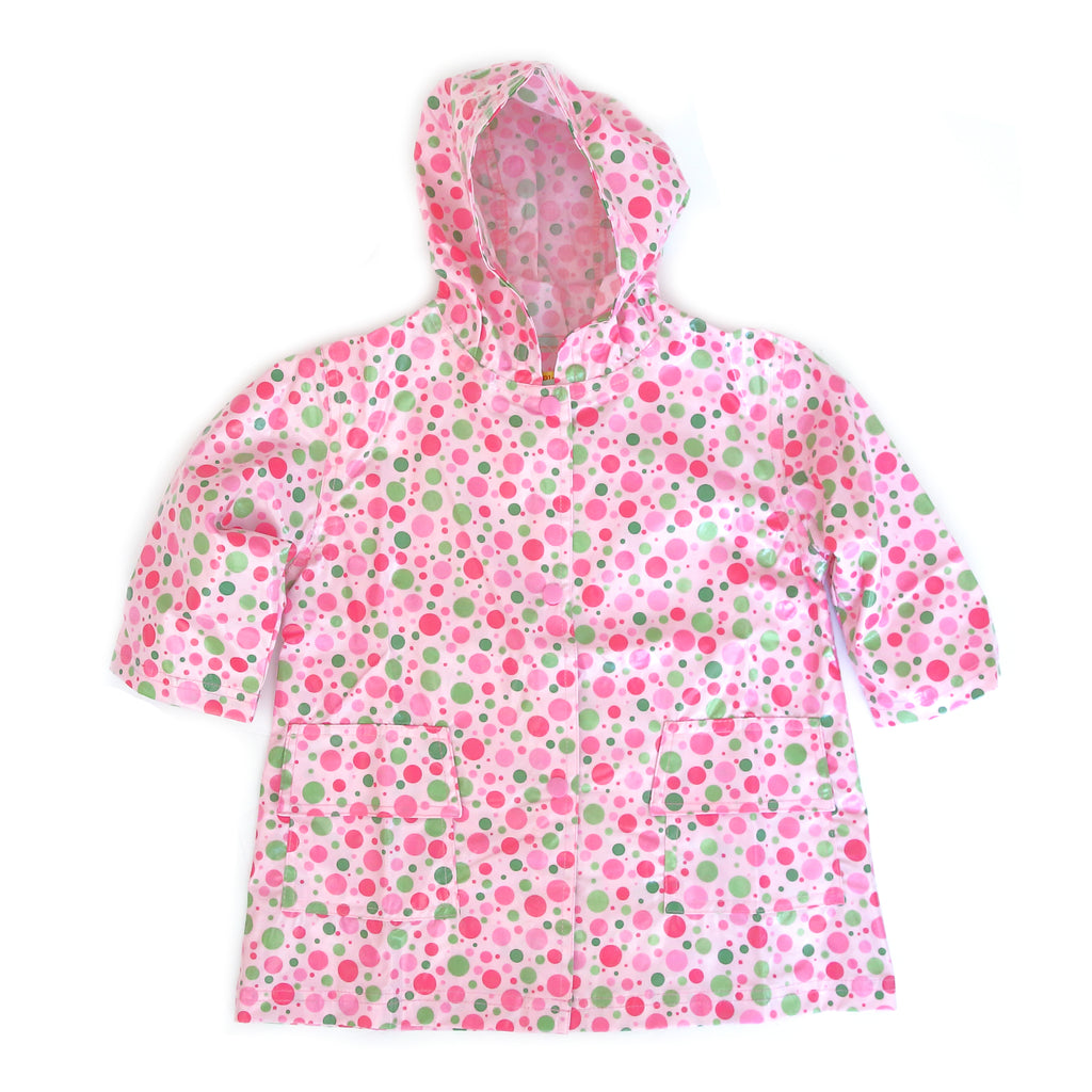 Pluie Pluie Girls Candy Dot Raincoat