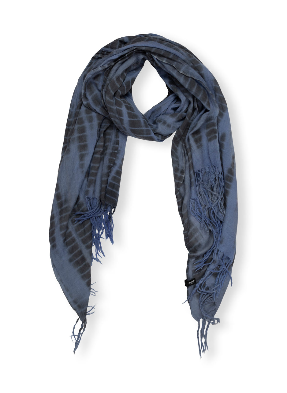 scarf tie dye | faded blue