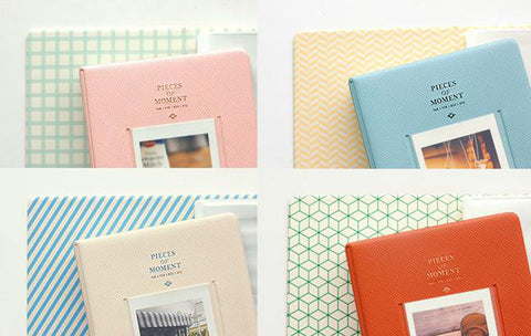 Shop Pieces Of Moment Mini Book Album Instax Mini 7s Polaroid pink