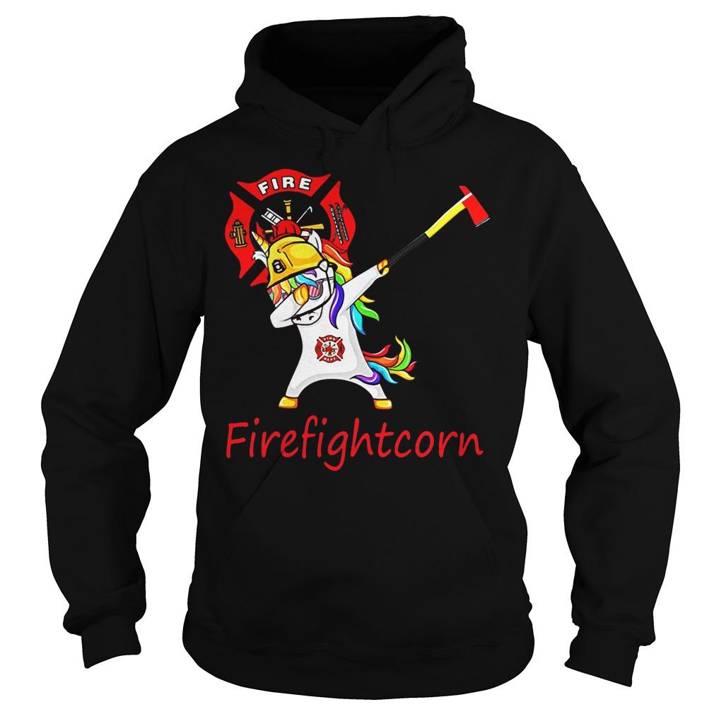 Unicorn Dabbing And Fireman Firefightcorn Shirts