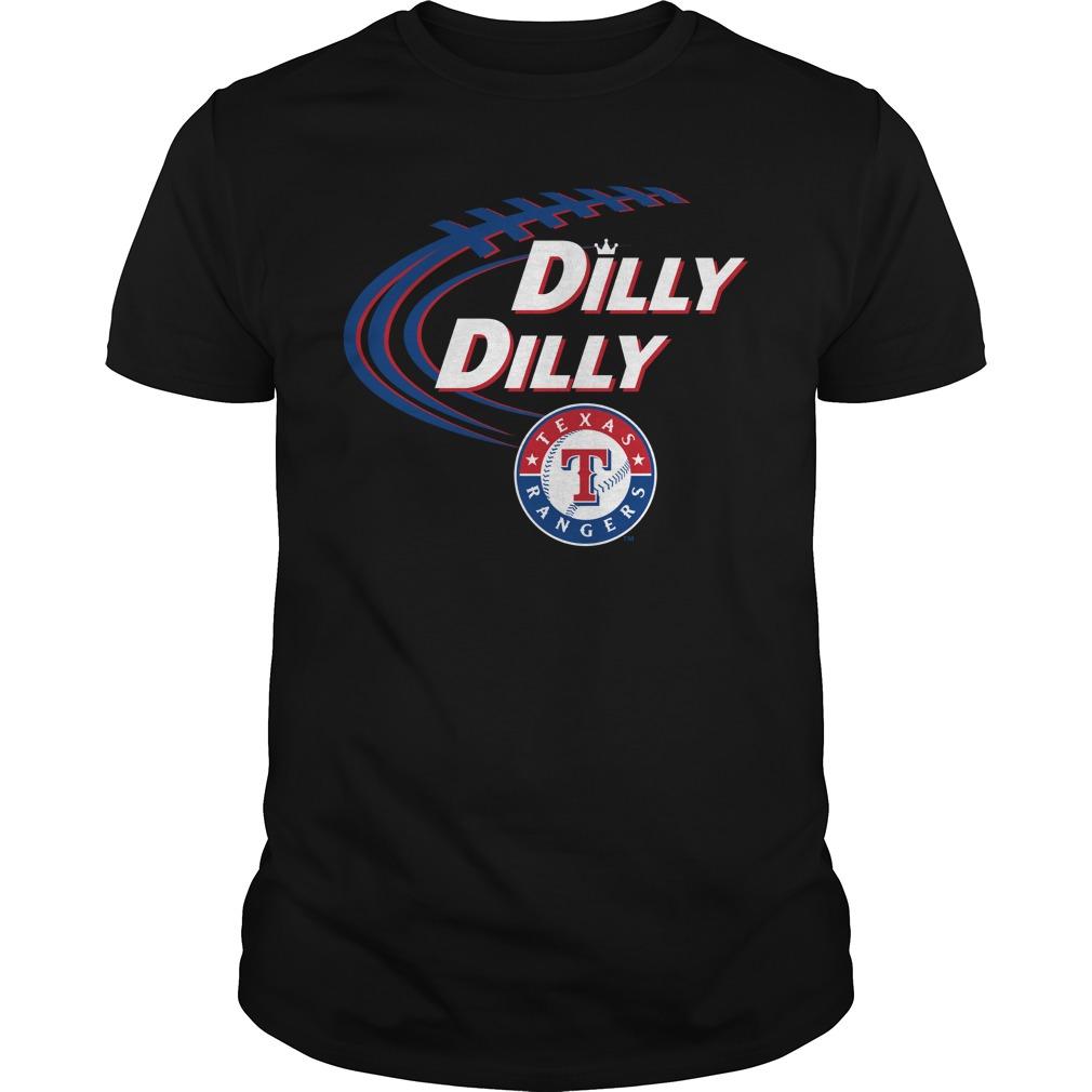 Dilly Dilly Texas Rangers Bud Light Mlb Baseball Shirt