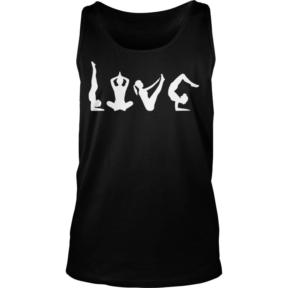 Yoga Love Tank Top Unisex Shirts