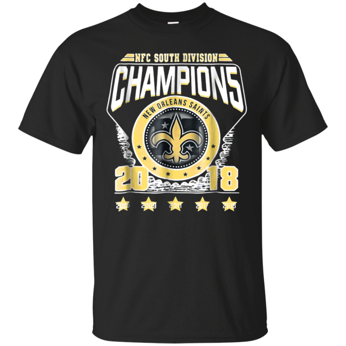 Nfc South Division Champions 2018 New Orleans Saints Shirt G200 Ultra T-shirt