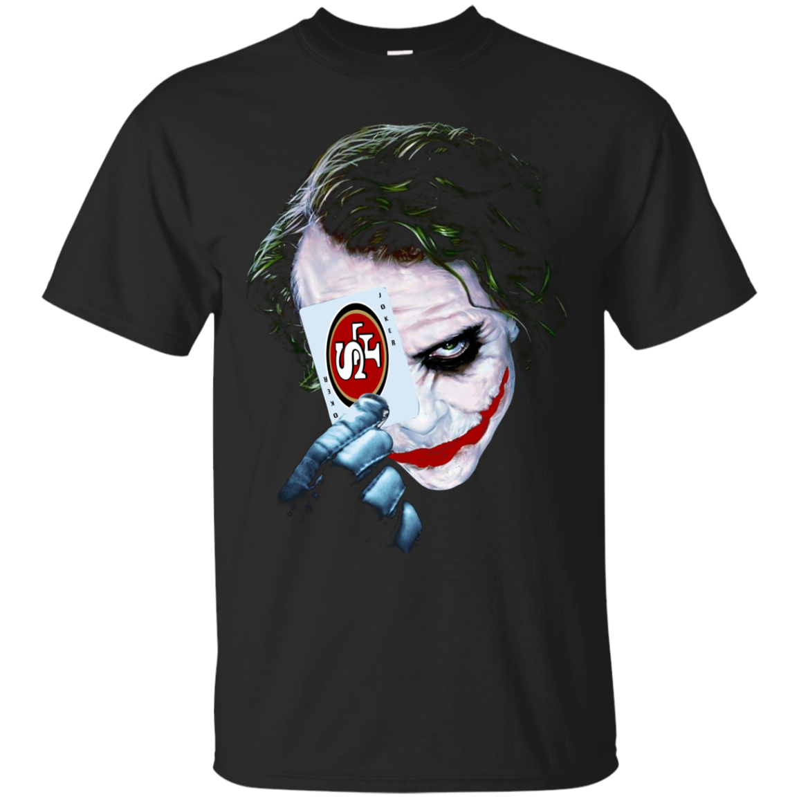 49ers Joker Poker T Shirt