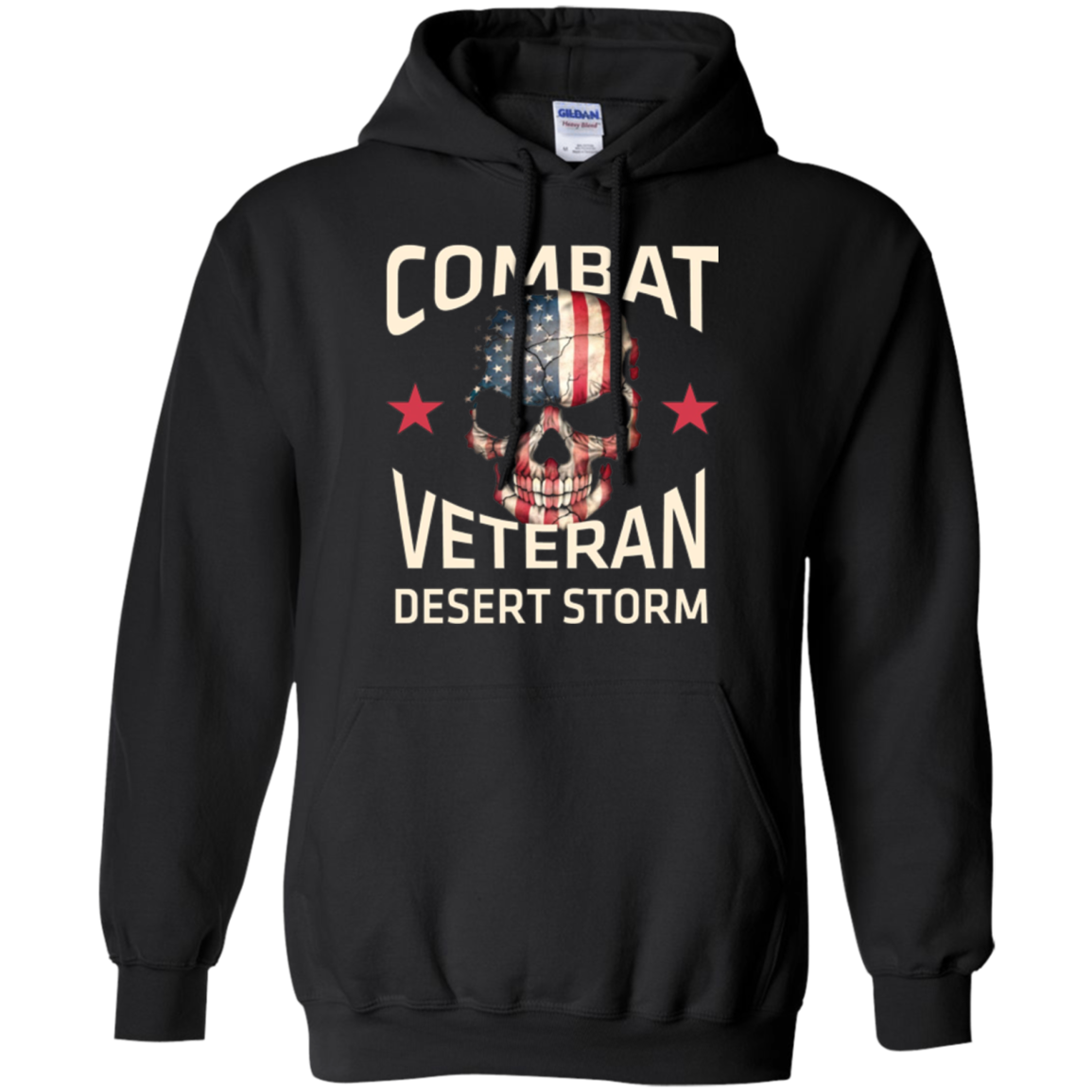 Combat Veteran Desert Storm - Veteran T-shirt