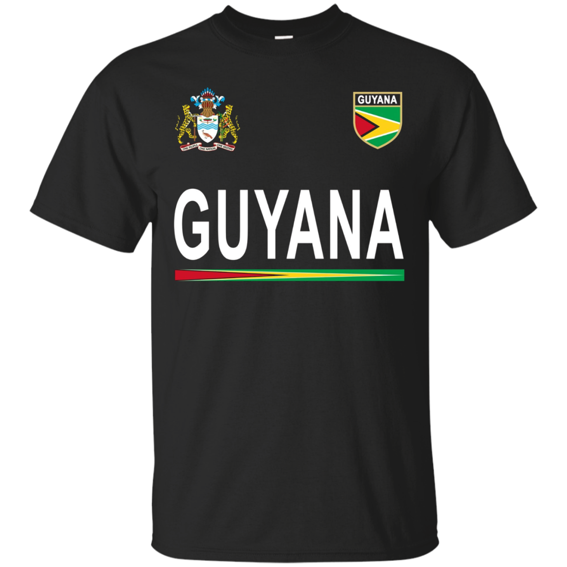 Guyana Cheer 2017 Football Apparel Shirts