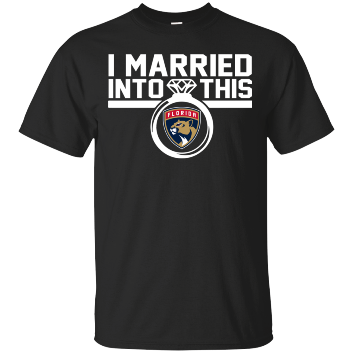 Florida Panthers I Married Into This Shirt G200 Ultra T-shirt