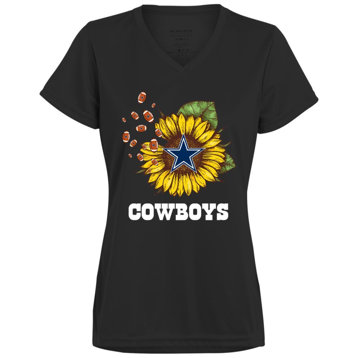 Dallas Cow Sunflower T Shirt