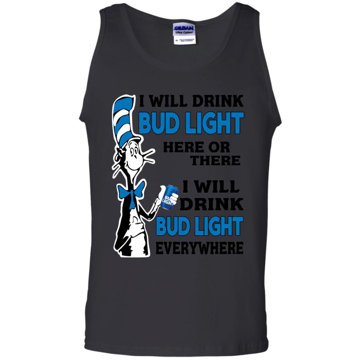 I Will Drink Beer Here Or There And Everywhere Tank Top Shirts