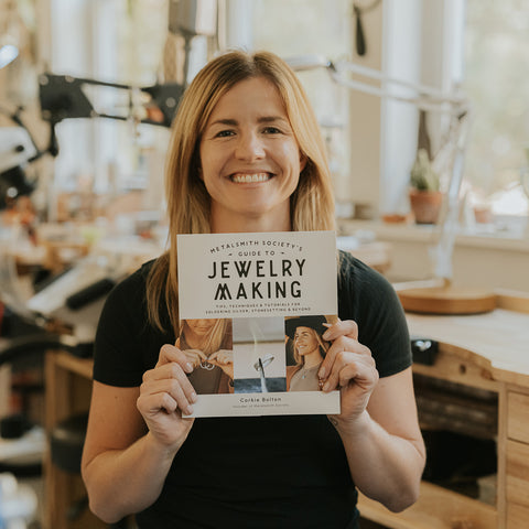 Author Corkie Bolton is a jeweler in Rhode Island