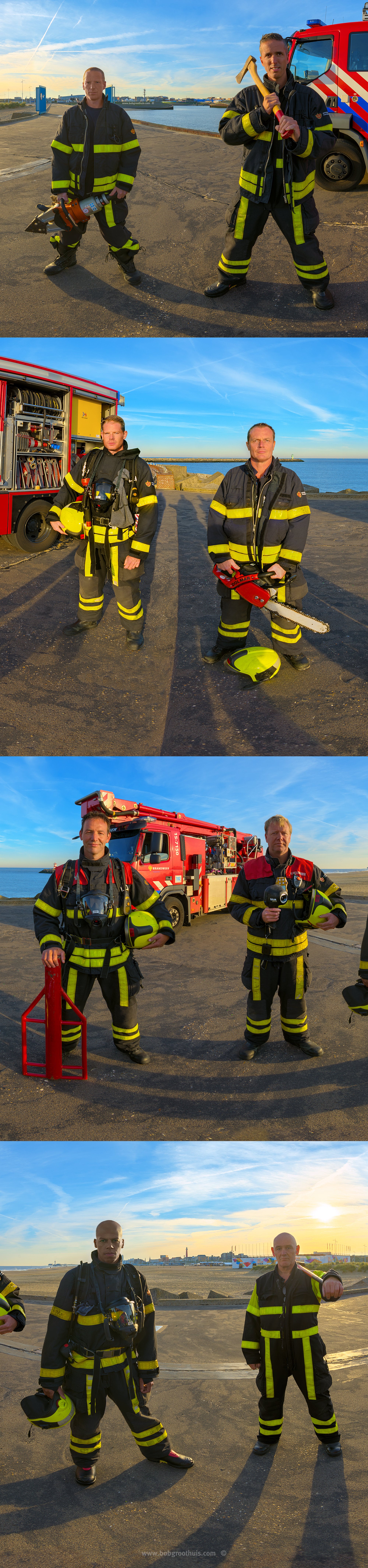 The (close) Encounters Project - Part 13 - Fireman Scheveningen - HDR Panorama portret - Close