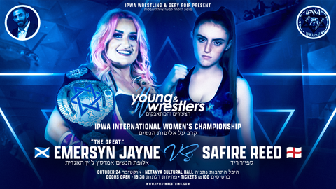 IPWA Young & Wrestlers  - Emersyn Jayne vs. Safire Read