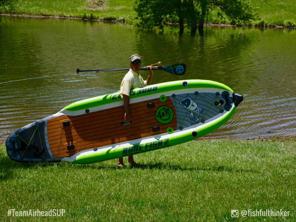 How to Fly Fish from a Standup Paddleboard – Airhead