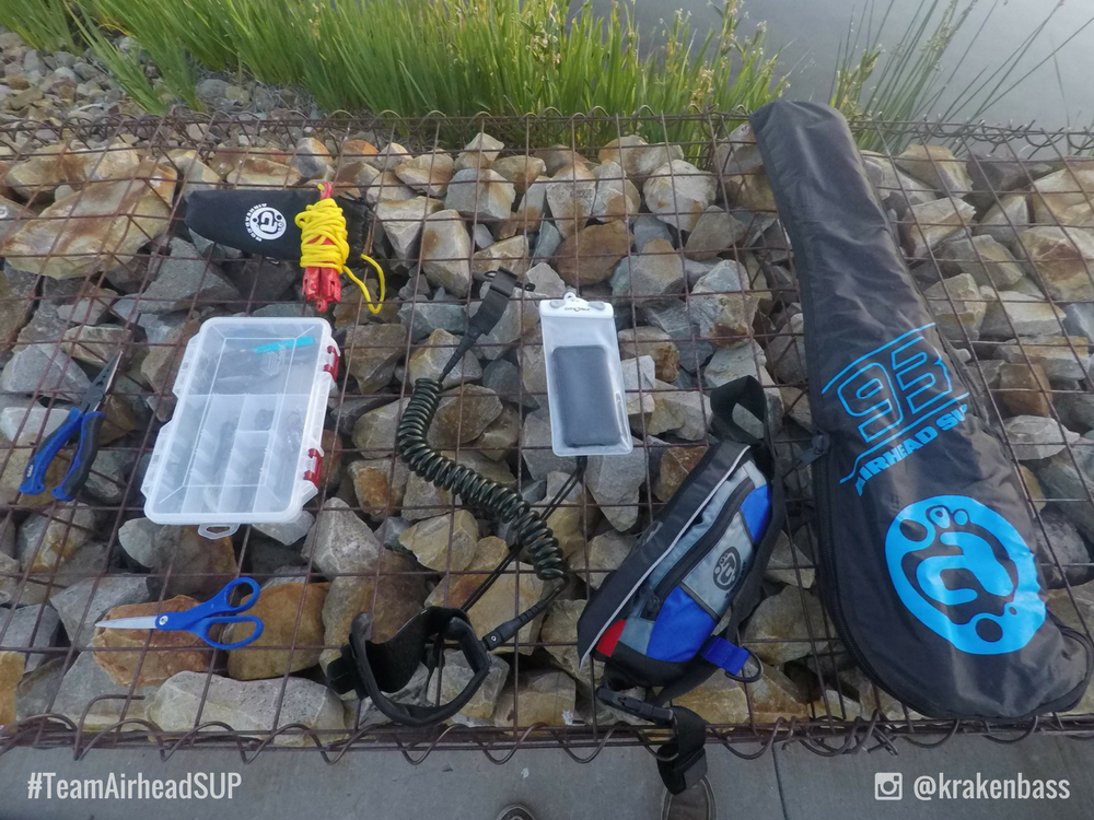 How to Set Up for Fishing on a SUP – Airhead
