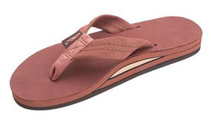 double layer classic leather with arch support