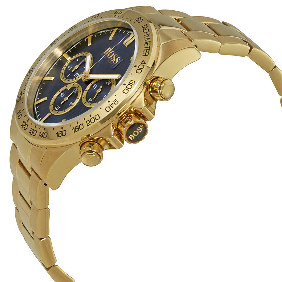 hugo boss gold chronograph watch