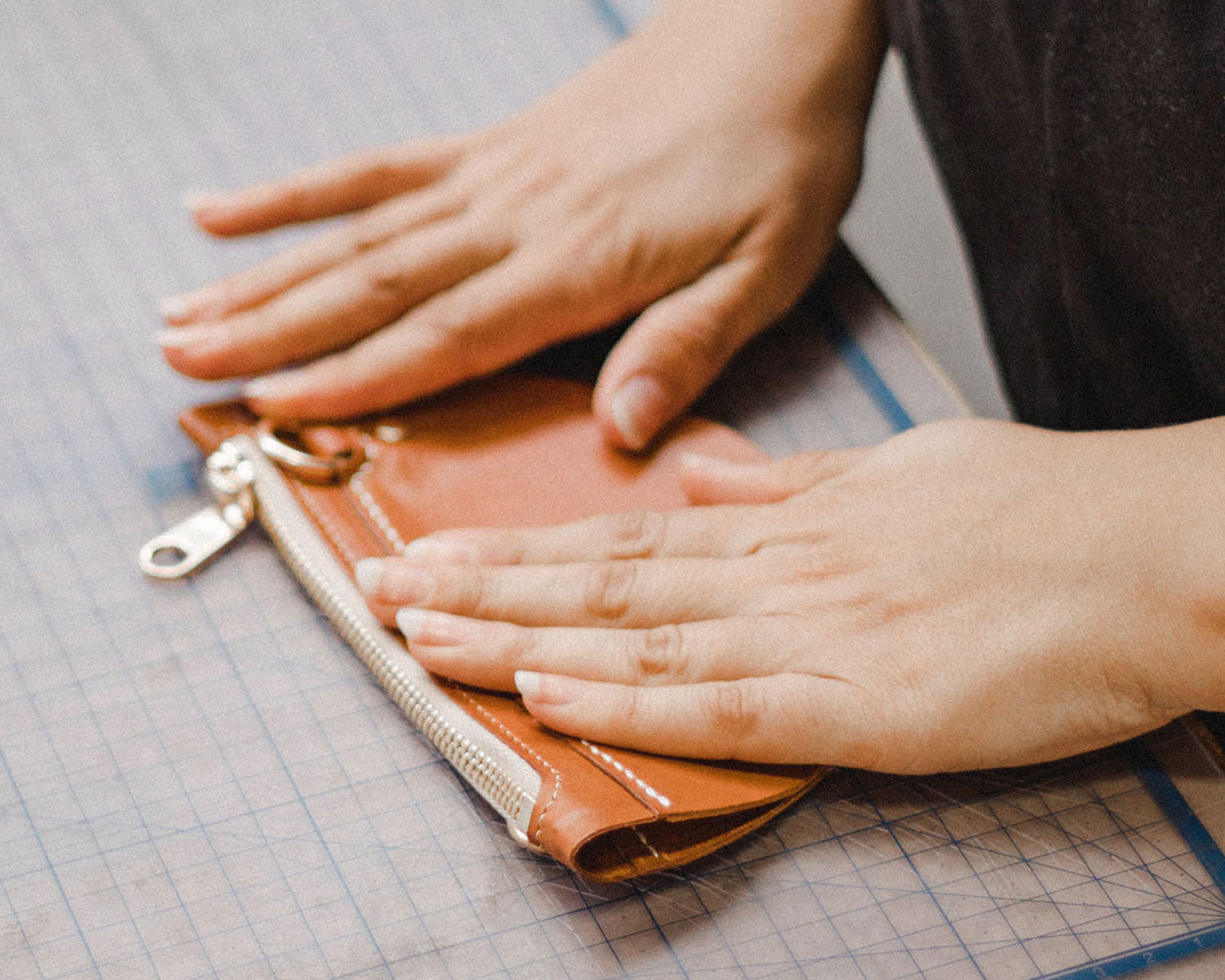 simétrie crescent moon bag making workshop