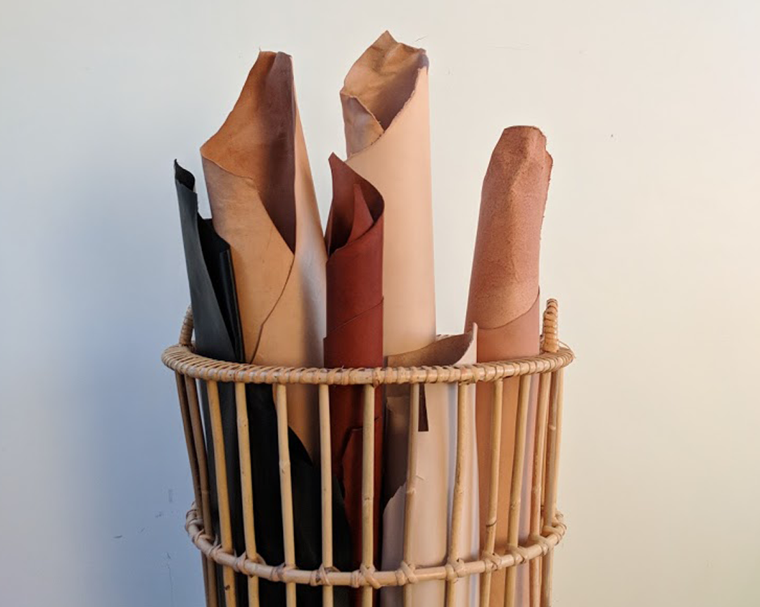 vegetable tanned kangaroo leather