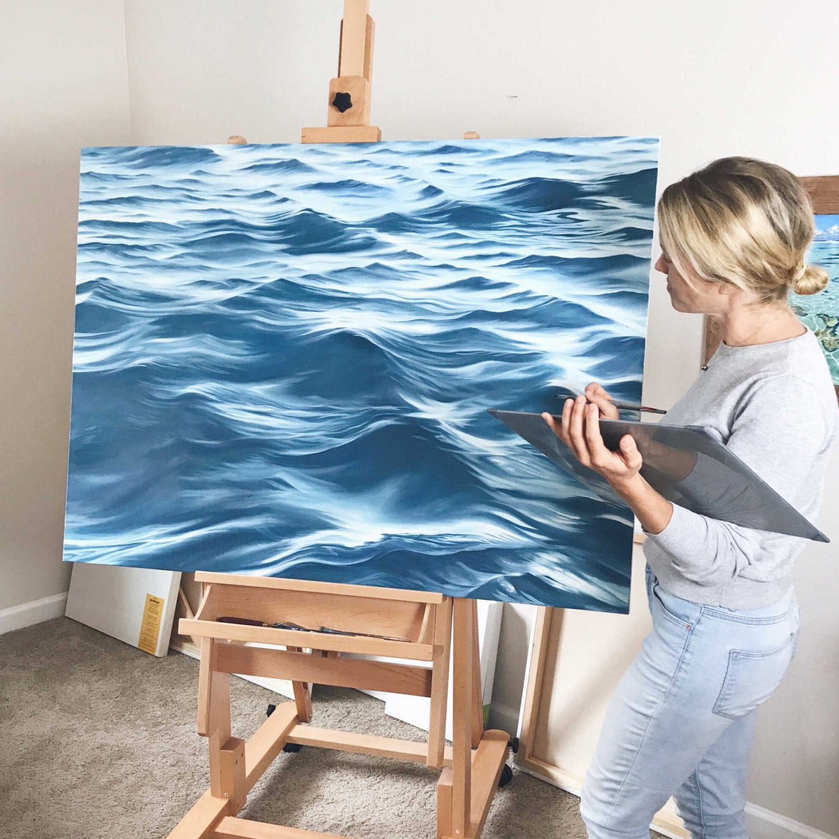 New! Puget Sound Water Art – Julie Kluh Art