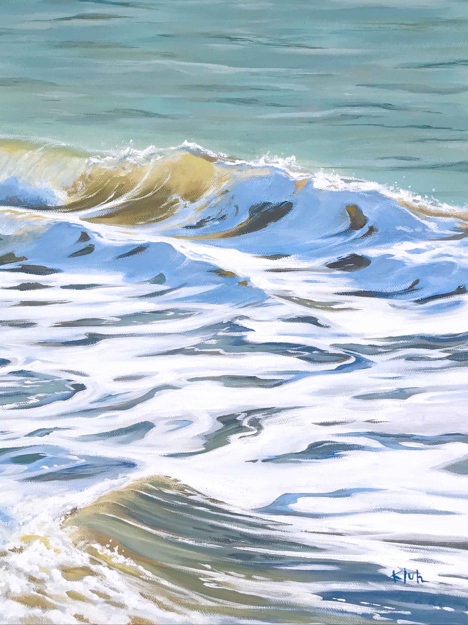 ocean waves art